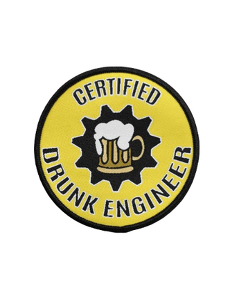 Drunk Engineer Patch